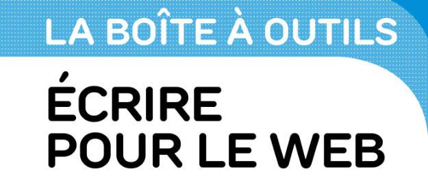 (epub) La boîte à outils écrire pour le Web