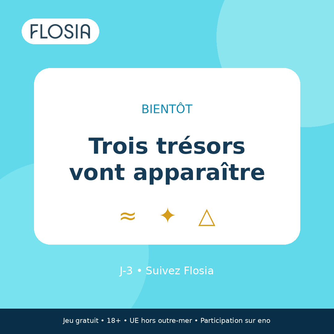 La chasse au trésor arrive