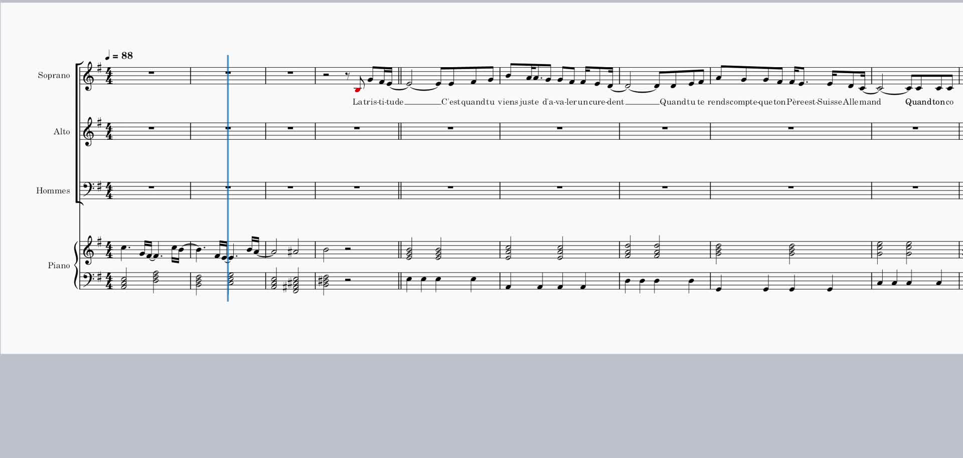 Tristitude Soprano