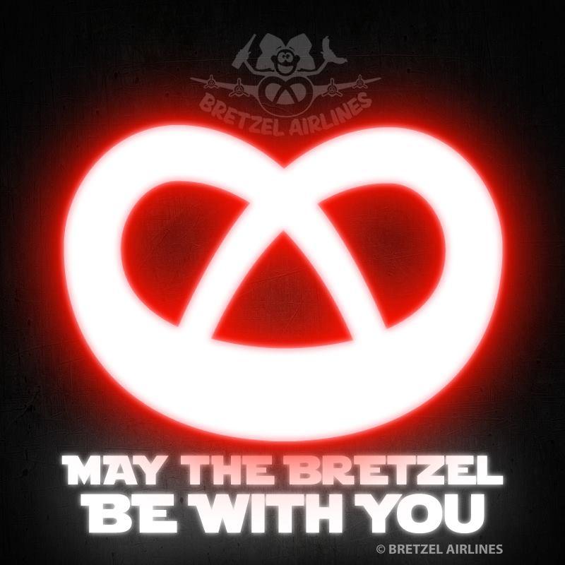 May the bretzel be with you!